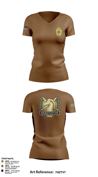 Womens Short Sleeve Vneck Shirt, Charlie SquadCharlie SquadCNT (Crisis Negotiation Team), Police, Teamtime, Team time, sublimation, custom sports apparel, team uniforms, spirit wear, spiritwear, sports uniforms, custom shirts, team store, custom team store, fundraiser sports, apparel fundraiser