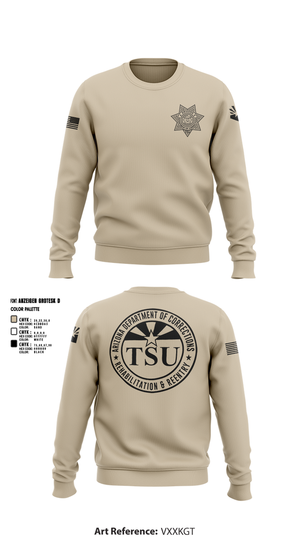 Crew Neck Sweatshirt, TSU, Police, Teamtime, Team time, sublimation, custom sports apparel, team uniforms, spirit wear, spiritwear, sports uniforms, custom shirts, team store, custom team store, fundraiser sports, apparel fundraiser
