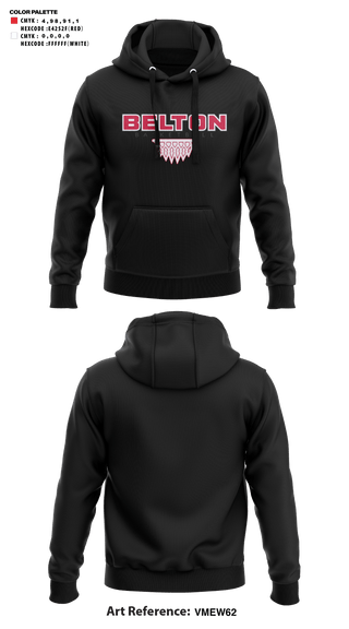 Hoodie, Belton High School Basketball, Women's Basketball, Teamtime, Team time, sublimation, custom sports apparel, team uniforms, spirit wear, spiritwear, sports uniforms, custom shirts, team store, custom team store, fundraiser sports, apparel fundraiser