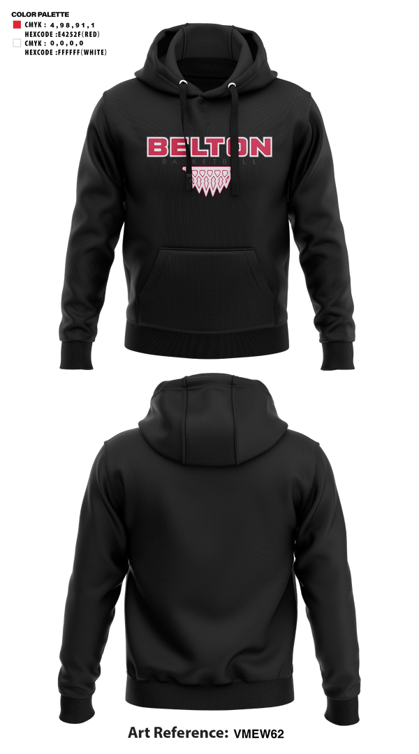 Hoodie, Belton High School Basketball, Women's Basketball, Teamtime, Team time, sublimation, custom sports apparel, team uniforms, spirit wear, spiritwear, sports uniforms, custom shirts, team store, custom team store, fundraiser sports, apparel fundraiser