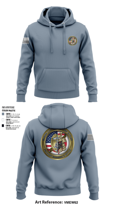 Okinawa Provost Marshals office 46896651 Hoodie - 7