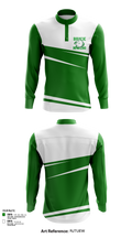 Brick Township High School Bowling 91712192 Quarter Zip Jacket - 103