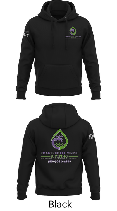 Crabtree Plumbing & Piping 20827864 Hoodie - 25