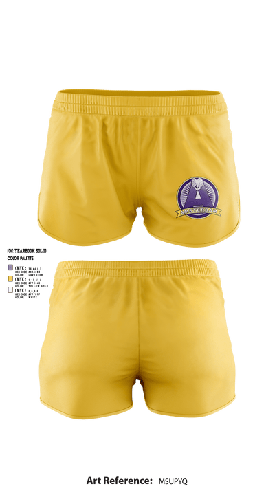 Amsterdam High School Volleyball 89487268 Women's Shorts - 3