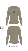 176th Medical Group 86455833 Women's Long Sleeve V-neck Shirt - 62