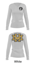 Mount Hebron High School Tennis 87801996 Women's Long Sleeve V-neck Shirt - 6