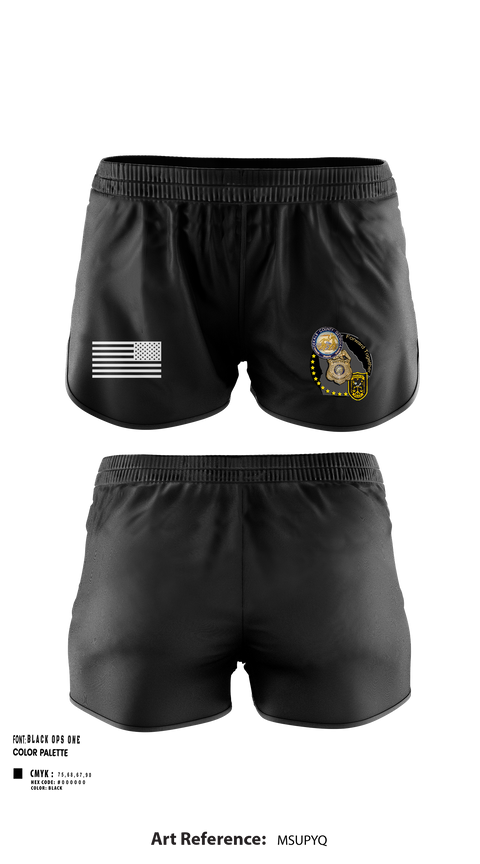 Ranger Panties, Police Department Academy, , Teamtime, Team time, sublimation, custom sports apparel, team uniforms, spirit wear, spiritwear, sports uniforms, custom shirts, team store, custom team store, fundraiser sports, apparel fundraiser