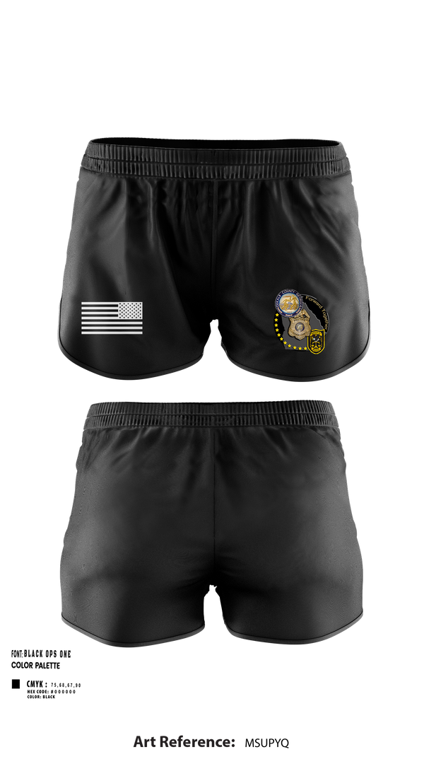 Ranger Panties, Police Department Academy, , Teamtime, Team time, sublimation, custom sports apparel, team uniforms, spirit wear, spiritwear, sports uniforms, custom shirts, team store, custom team store, fundraiser sports, apparel fundraiser