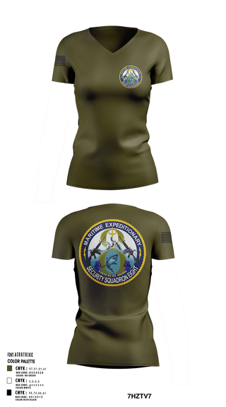 Womens Short Sleeve Vneck Shirt, MSRON 8, Navy, Teamtime, Team time, sublimation, custom sports apparel, team uniforms, spirit wear, spiritwear, sports uniforms, custom shirts, team store, custom team store, fundraiser sports, apparel fundraiser
