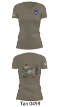 11th ABN DIV WO 32210325 Women's Short Sleeve V-neck Shirt - 68