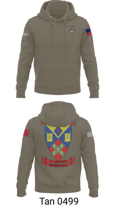 2nd battalion , 5th marines 24744641 Hoodie - 55