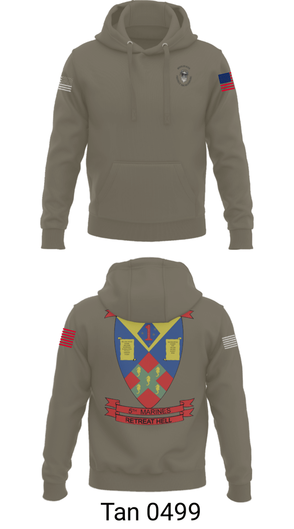 Hoodie, 2nd battalion , 5th marines, Marines, Teamtime, Team time, sublimation, custom sports apparel, team uniforms, spirit wear, spiritwear, sports uniforms, custom shirts, team store, custom team store, fundraiser sports, apparel fundraiser