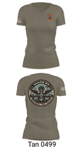 MACS 24 ATC Detachment A 44411642 Women's Short Sleeve V-neck Shirt - 68