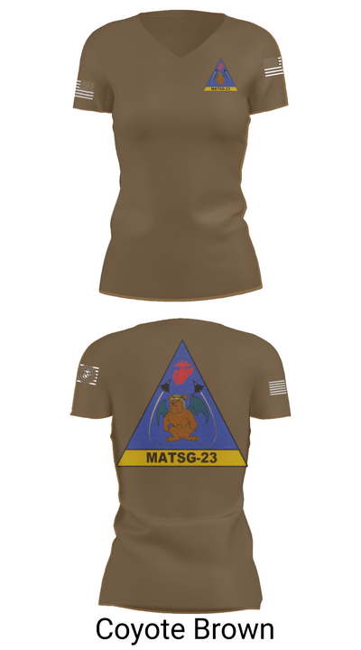 matsg-23 81067333 Women's Short Sleeve V-neck Shirt - 8