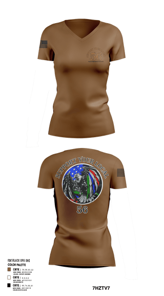Womens Short Sleeve Vneck Shirt, Eternal few le/ff mc, , Teamtime, Team time, sublimation, custom sports apparel, team uniforms, spirit wear, spiritwear, sports uniforms, custom shirts, team store, custom team store, fundraiser sports, apparel fundraiser