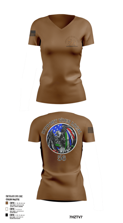Eternal few le/ff mc 84606647 Women's Short Sleeve V-neck Shirt - 123