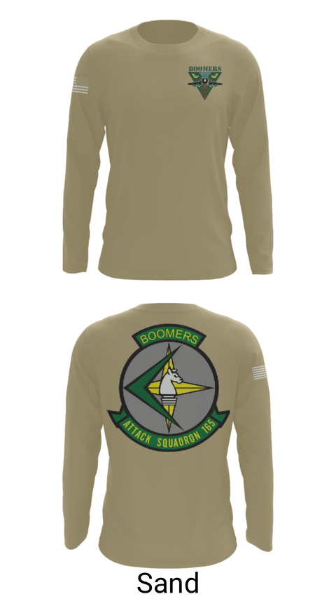 Long Sleeve Performance Shirt, VA-165 Boomers, , Teamtime, Team time, sublimation, custom sports apparel, team uniforms, spirit wear, spiritwear, sports uniforms, custom shirts, team store, custom team store, fundraiser sports, apparel fundraiser
