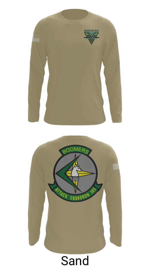 Long Sleeve Performance Shirt, VA-165 Boomers, , Teamtime, Team time, sublimation, custom sports apparel, team uniforms, spirit wear, spiritwear, sports uniforms, custom shirts, team store, custom team store, fundraiser sports, apparel fundraiser