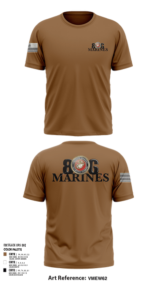 Short Sleeve Performance Shirt, 806 MarinesBoots and Badges of the South Plains, Fire Department, Teamtime, Team time, sublimation, custom sports apparel, team uniforms, spirit wear, spiritwear, sports uniforms, custom shirts, team store, custom team store, fundraiser sports, apparel fundraiser