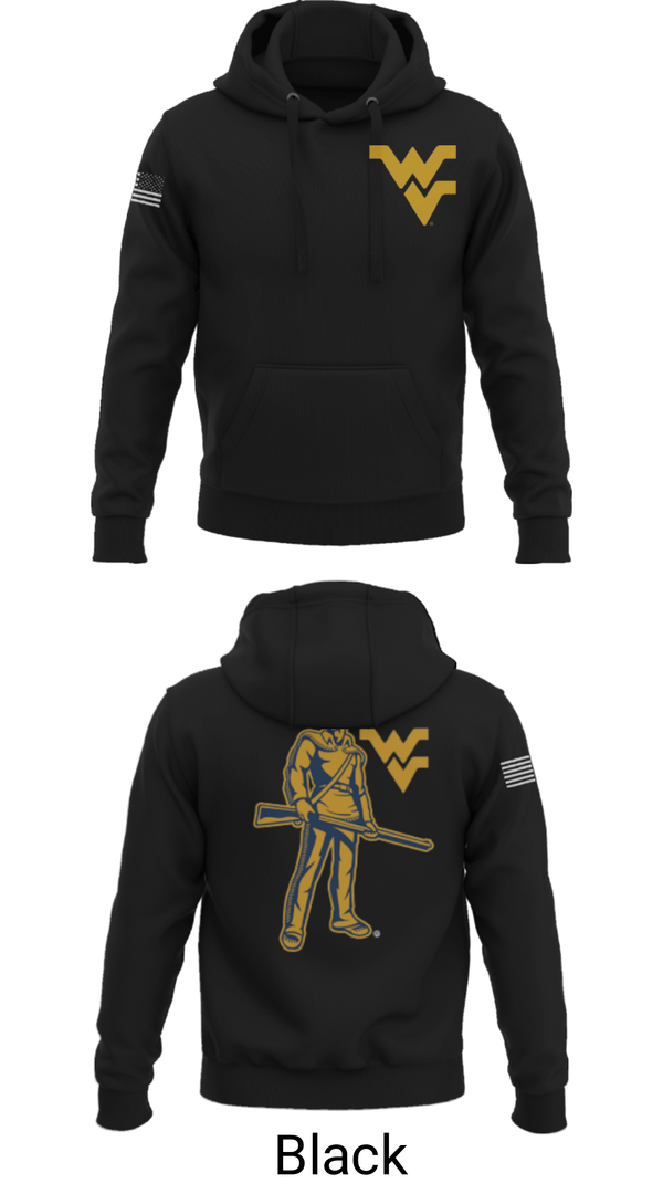 Hoodie, West Virginia University Track, Track & Field, Teamtime, Team time, sublimation, custom sports apparel, team uniforms, spirit wear, spiritwear, sports uniforms, custom shirts, team store, custom team store, fundraiser sports, apparel fundraiser