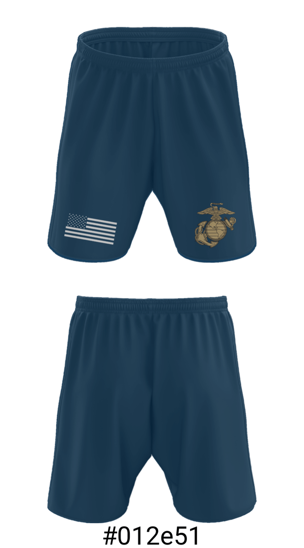 Athletic Shorts With Pockets, Marine Training Academy USA, Marines, Teamtime, Team time, sublimation, custom sports apparel, team uniforms, spirit wear, spiritwear, sports uniforms, custom shirts, team store, custom team store, fundraiser sports, apparel fundraiser