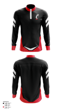 University of Cincinnati Golf 25167109 Quarter Zip Jacket - 40