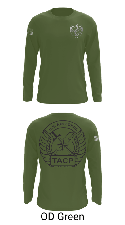 18th Air Support Operations Group 80875786 Long Sleeve Performance Shirt - 46