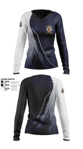 Rookies new school 6567308 Women's Long Sleeve V-neck Shirt - 1