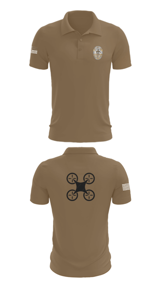 Short Sleeve Performance Polo, UAS Pilot, Police, Teamtime, Team time, sublimation, custom sports apparel, team uniforms, spirit wear, spiritwear, sports uniforms, custom shirts, team store, custom team store, fundraiser sports, apparel fundraiser