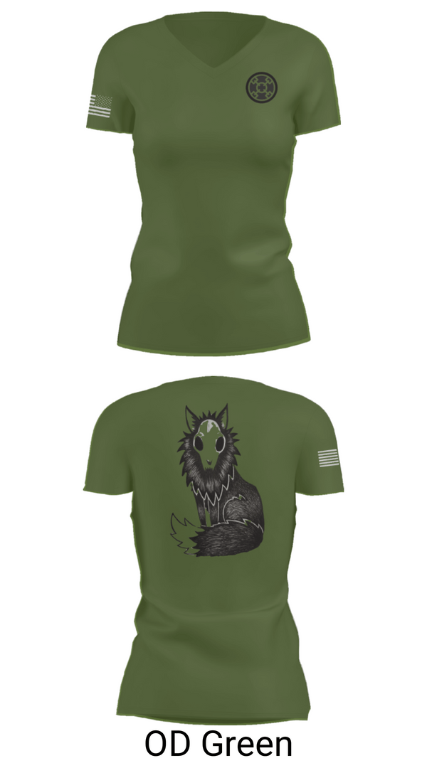 Women's Short Sleeve Vneck Shirt, 758th SMC, Army, Teamtime, Team time, sublimation, custom sports apparel, team uniforms, spirit wear, spiritwear, sports uniforms, custom shirts, team store, custom team store, fundraiser sports, apparel fundraiser