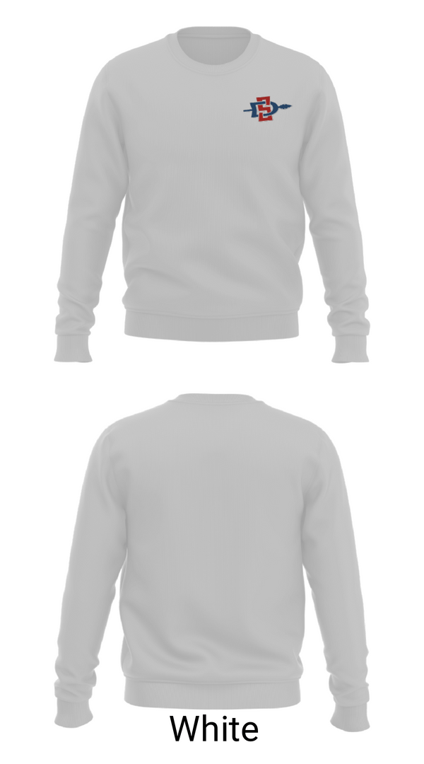 Crew Neck Sweatshirt, South Doyle High School Softball, Softball, Teamtime, Team time, sublimation, custom sports apparel, team uniforms, spirit wear, spiritwear, sports uniforms, custom shirts, team store, custom team store, fundraiser sports, apparel fundraiser