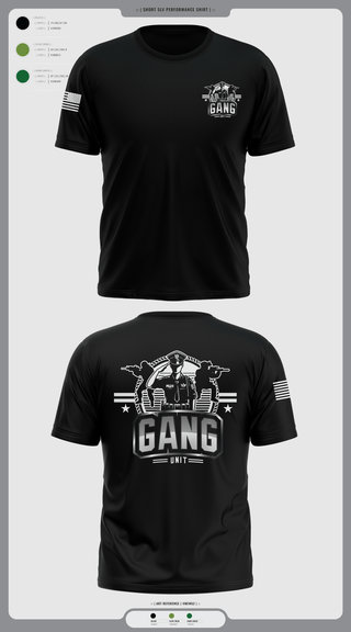 Old School Cotton Feel Shirt, Gang Unit, Police, Teamtime, Team time, sublimation, custom sports apparel, team uniforms, spirit wear, spiritwear, sports uniforms, custom shirts, team store, custom team store, fundraiser sports, apparel fundraiser