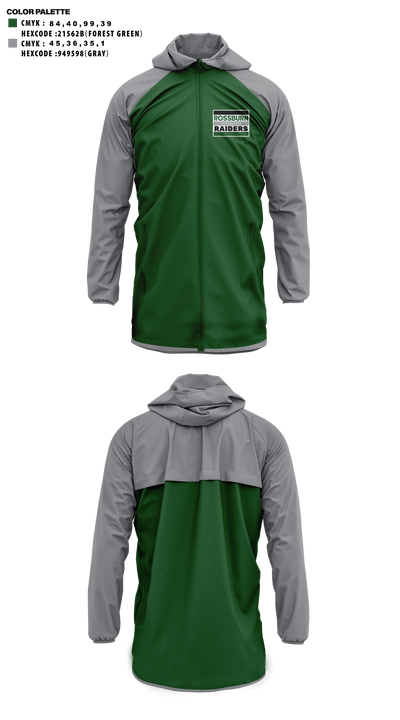 Rossburn Collegiate Raiders 57909080 Windbreaker - 41