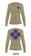 338th Army Band 31554965 Women's Long Sleeve V-neck Shirt - 97
