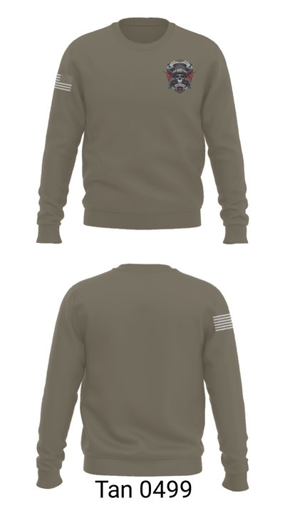 527th MP CO 93660019 Crew Neck Sweatshirt - 65