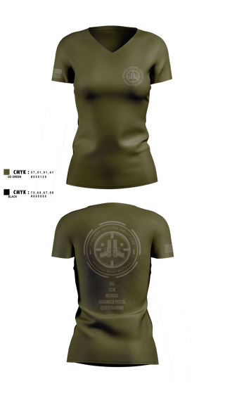 Womens Short Sleeve Vneck Shirt, Vigilante Tactical Solutions, , Teamtime, Team time, sublimation, custom sports apparel, team uniforms, spirit wear, spiritwear, sports uniforms, custom shirts, team store, custom team store, fundraiser sports, apparel fundraiser