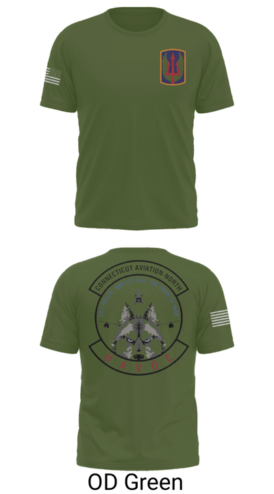 1-169th E Company 39061427 Short Sleeve Performance Shirt - 53