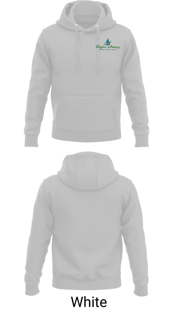 Hoodie, Right away plumbing sewer heating cooling, , Teamtime, Team time, sublimation, custom sports apparel, team uniforms, spirit wear, spiritwear, sports uniforms, custom shirts, team store, custom team store, fundraiser sports, apparel fundraiser