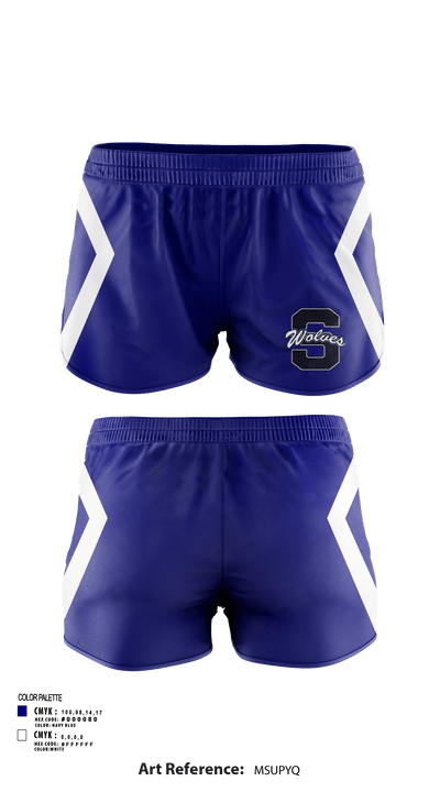 Shawnee Middle School Cheer 74518757 Women's Shorts - 130