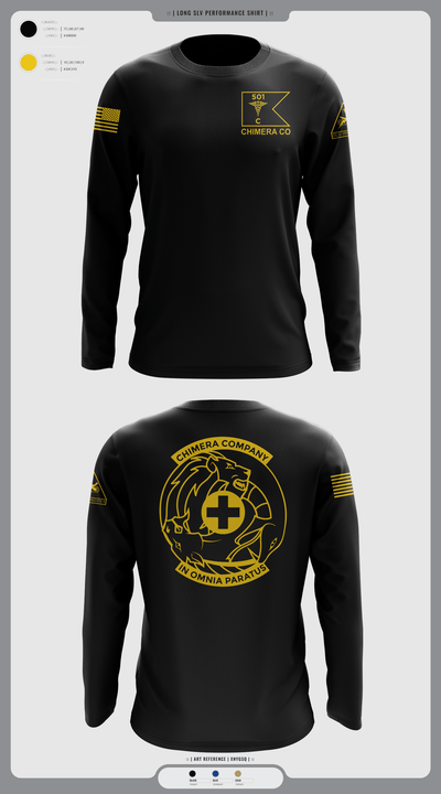 Chimera Company 18775959 Long Sleeve Performance Shirt - 116