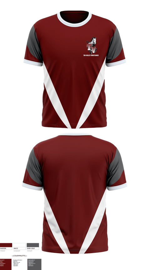 Short Sleeve Performance Shirt, Tri-Valley Mustangs, Spirit Store, Teamtime, Team time, sublimation, custom sports apparel, team uniforms, spirit wear, spiritwear, sports uniforms, custom shirts, team store, custom team store, fundraiser sports, apparel fundraiser