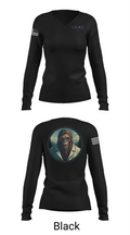 Walter Reed Army Institute of Research - West 71729824 Women's Long Sleeve V-neck Shirt - 37