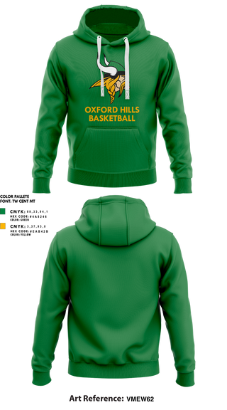 Hoodie, Oxford Hills Comprehensive High School Basketball, Men's Basketball, Teamtime, Team time, sublimation, custom sports apparel, team uniforms, spirit wear, spiritwear, sports uniforms, custom shirts, team store, custom team store, fundraiser sports, apparel fundraiser