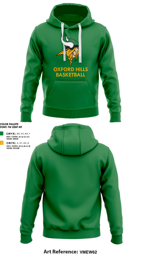 Hoodie, Oxford Hills Comprehensive High School Basketball, Men's Basketball, Teamtime, Team time, sublimation, custom sports apparel, team uniforms, spirit wear, spiritwear, sports uniforms, custom shirts, team store, custom team store, fundraiser sports, apparel fundraiser