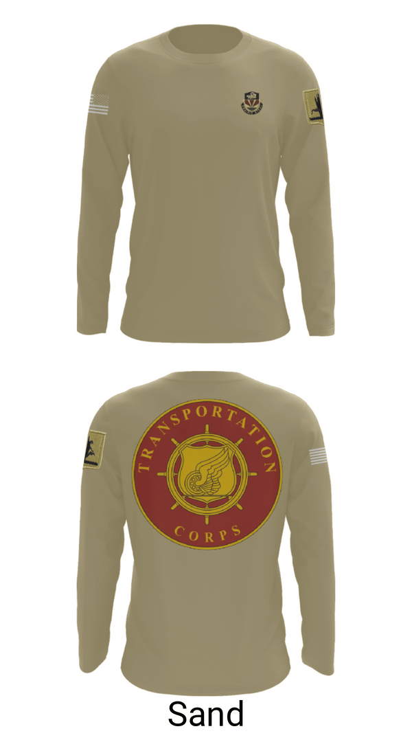 Long Sleeve Performance Shirt, 189th Transportation Company, , Teamtime, Team time, sublimation, custom sports apparel, team uniforms, spirit wear, spiritwear, sports uniforms, custom shirts, team store, custom team store, fundraiser sports, apparel fundraiser