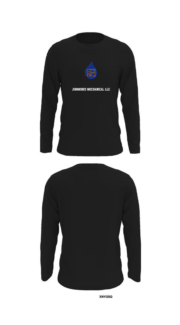 Long Sleeve Performance Shirt, JIMMORES MECHANICAL LLC, , Teamtime, Team time, sublimation, custom sports apparel, team uniforms, spirit wear, spiritwear, sports uniforms, custom shirts, team store, custom team store, fundraiser sports, apparel fundraiser