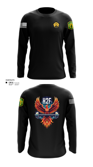 Long Sleeve Performance Shirt, Phoenix H2F, Army, Teamtime, Team time, sublimation, custom sports apparel, team uniforms, spirit wear, spiritwear, sports uniforms, custom shirts, team store, custom team store, fundraiser sports, apparel fundraiser