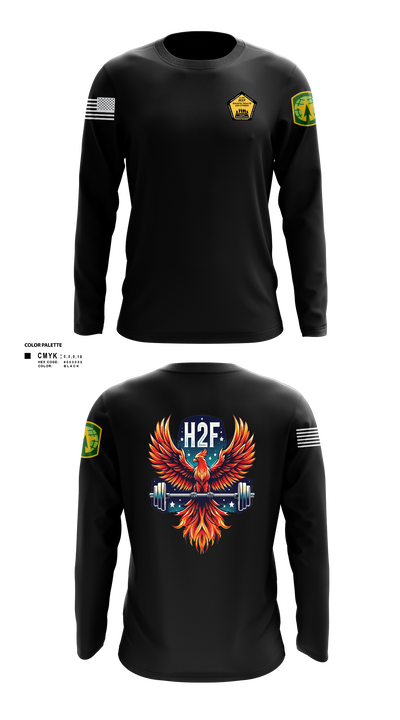 Phoenix H2F 94523826 Long Sleeve Performance Shirt - 101