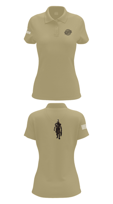 Women's Short Sleeve Performance Polo, JSSD-K, Air Force, Teamtime, Team time, sublimation, custom sports apparel, team uniforms, spirit wear, spiritwear, sports uniforms, custom shirts, team store, custom team store, fundraiser sports, apparel fundraiser
