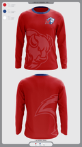 Madras High School Cross Country 26363837 Long Sleeve Performance Shirt - 1